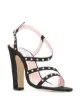 Image 2 of Leandra Medine studded high-heeled sandals