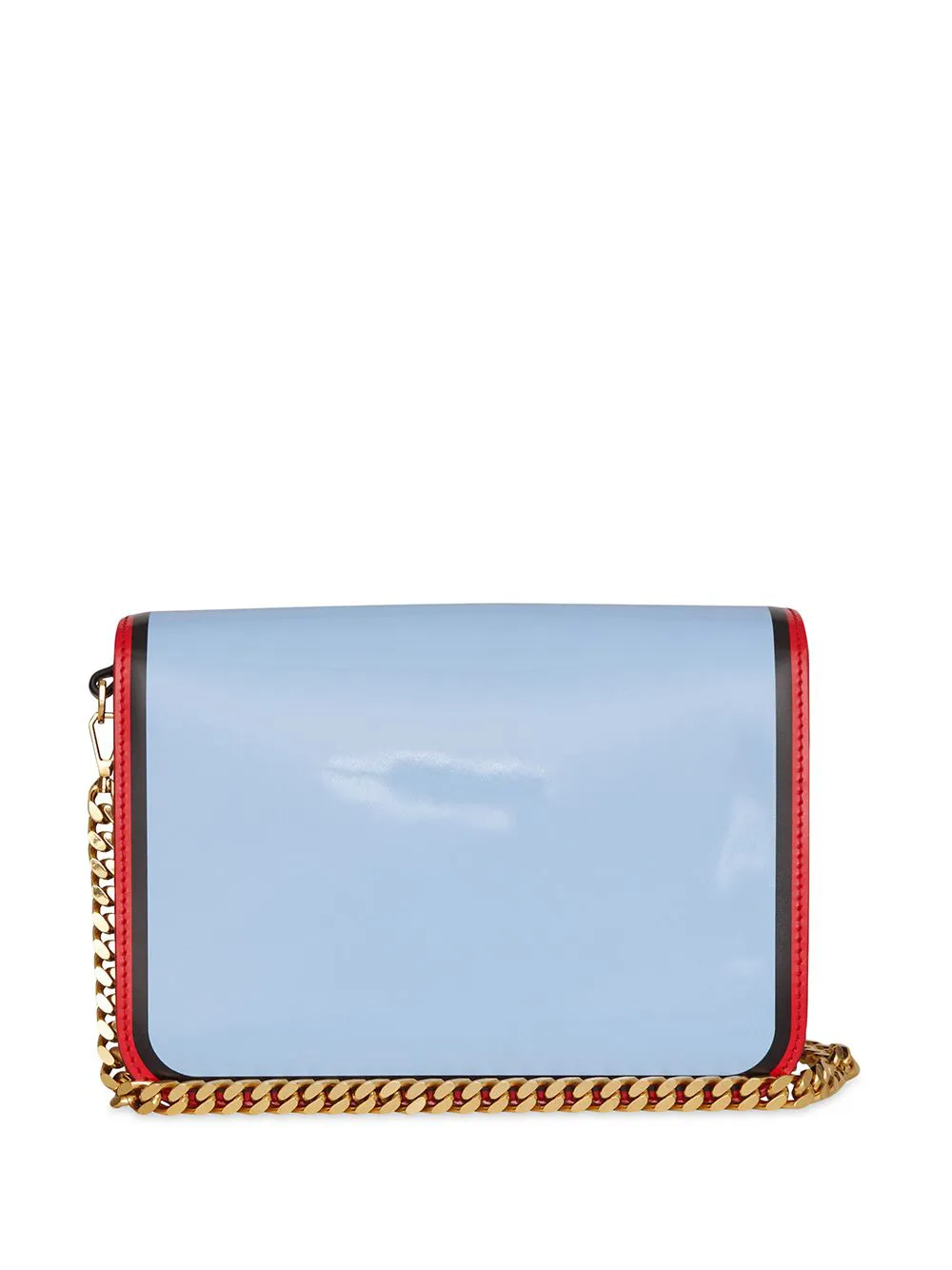 Burberry Small Painted Edge Leather TB Bag Farfetch