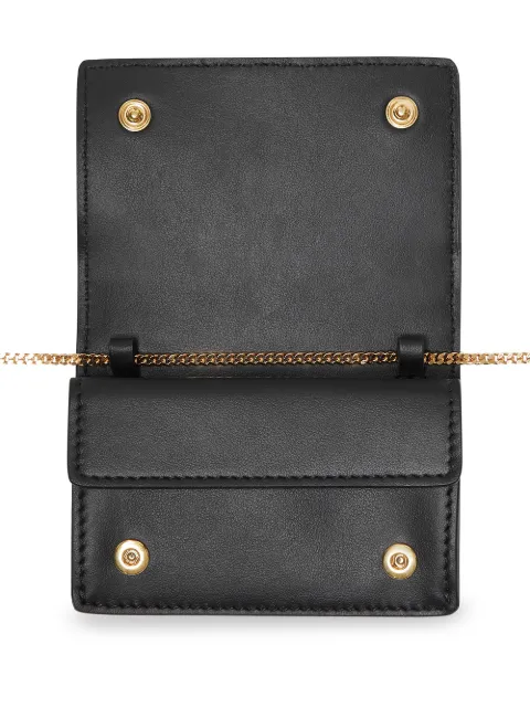 burberry monogram leather card case