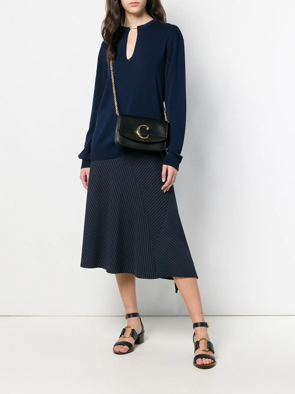  Chloé Jersey Iconic - Azul 