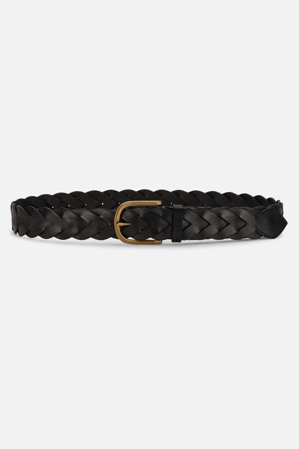Click to view more detailed imagery on our partner's website Ami Alexandre Mattiussi Braided Belt In Black
