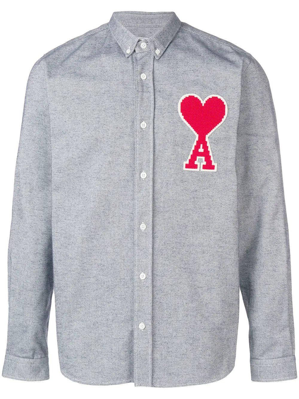 Bild 1 von Ami Paris Button-Down-Hemd mit Patch