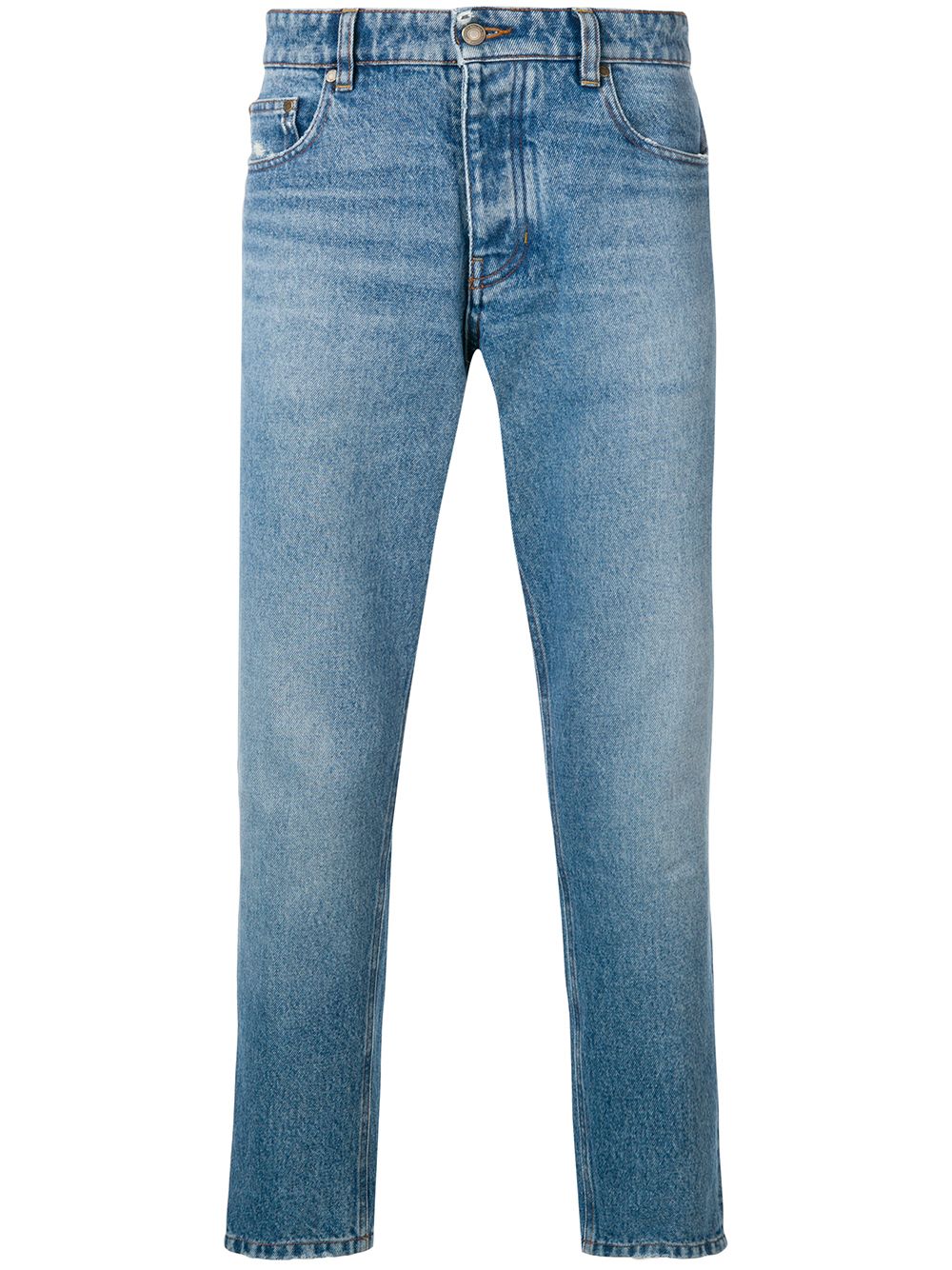 фото Ami Paris зауженные джинсы с пятью карманами