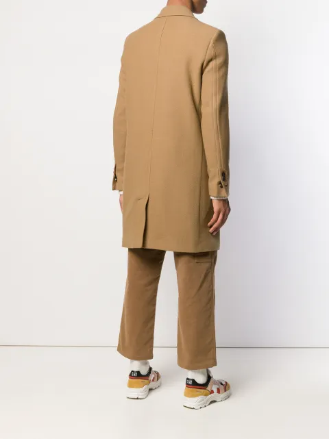 AMI ALEXANDRE MATTIUSSI LINED TWO BUTTONS COAT