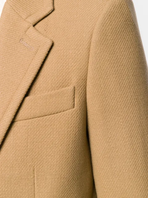 AMI ALEXANDRE MATTIUSSI LINED TWO BUTTONS COAT