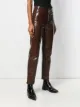 AMI Paris patent leather pants