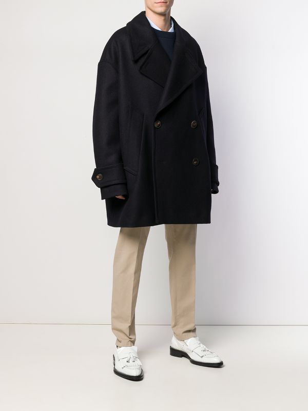 oversized peacoat mens