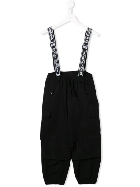 Dolce & Gabbana Kids بدلة دونغاري مرنة