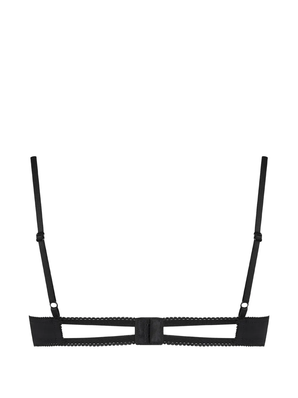  Maison Close 'le Petit Secret' Bh Im Bondage Look   Schwarz 
