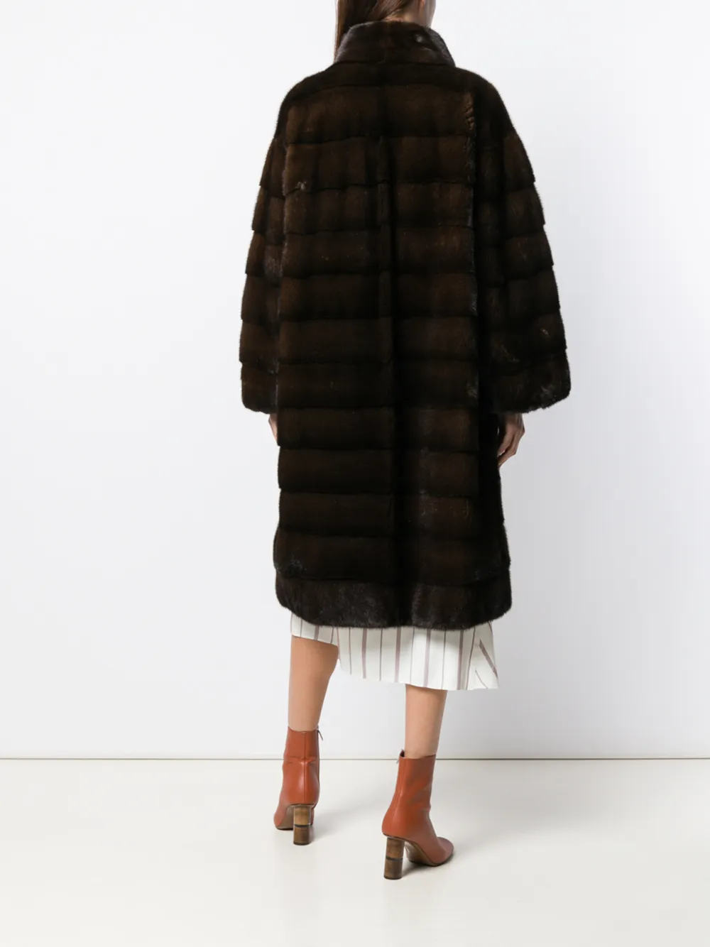 Gianfranco Ferré Pre-Owned Oversized mantel Bruin