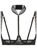 Maison Close Le Petit Secret naked breast bra - Black