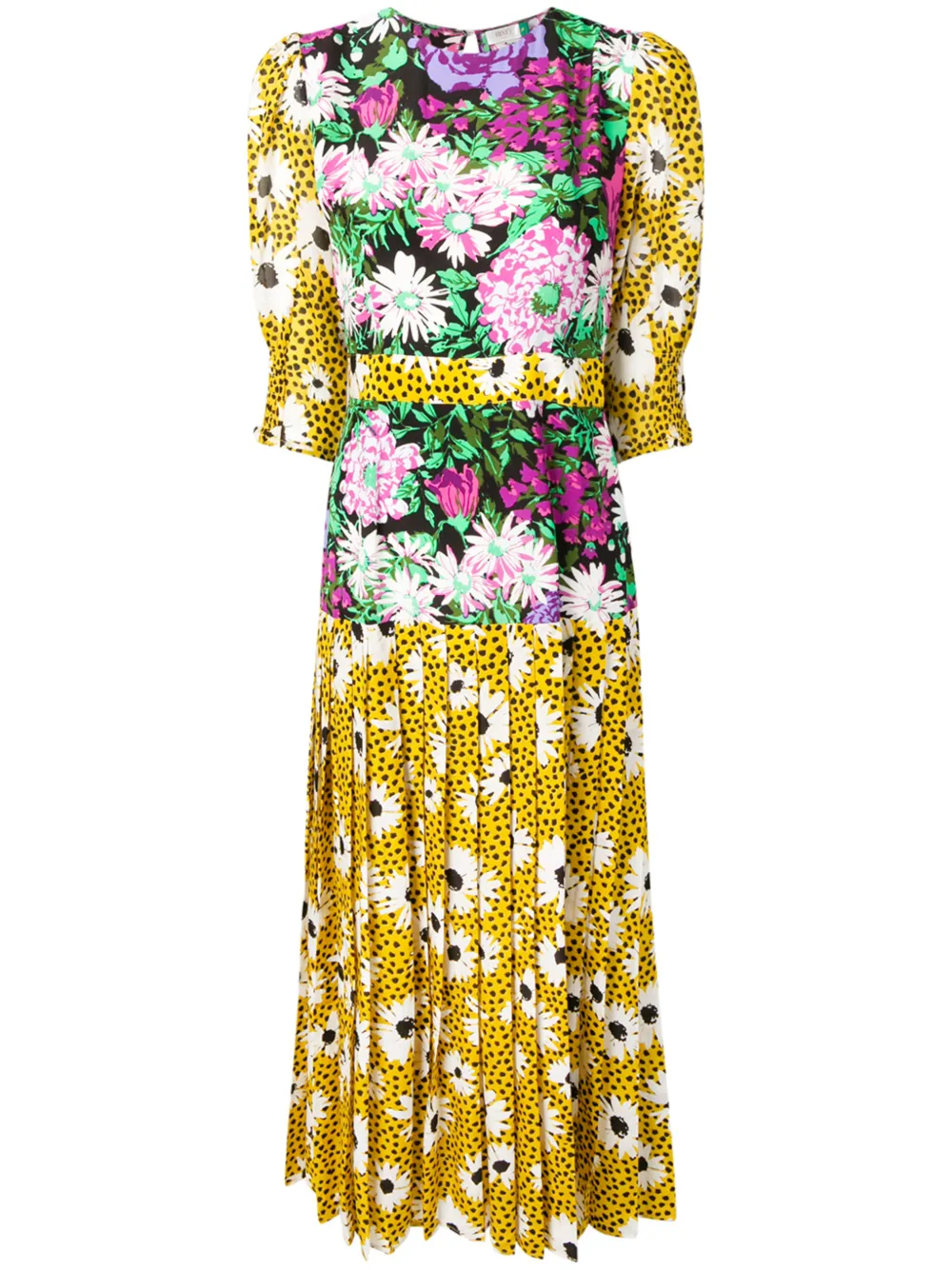 rixo cozi leopard daisy floral