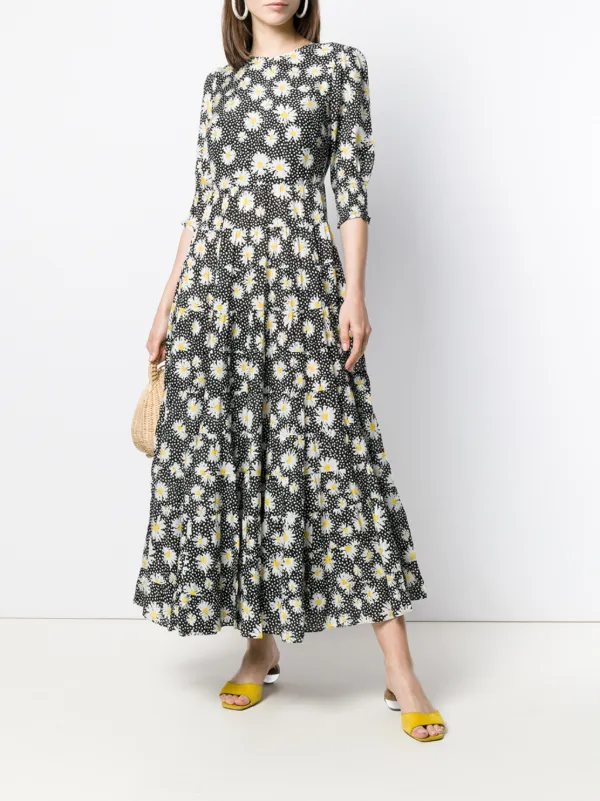 rixo kristen leopard daisy dress