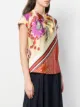Chloé プリント トップ