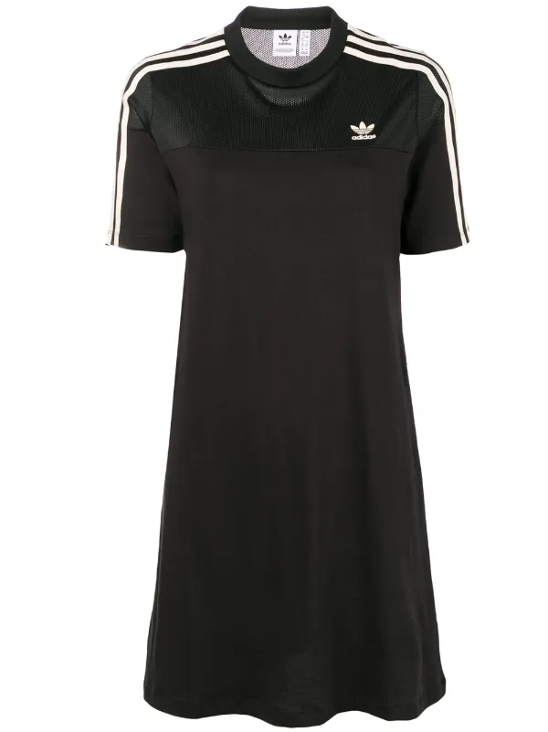 black adidas t shirt dress Libby Black Midi Dress main image 0
