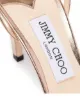 Jimmy Choo Minny 85mm metallic sandals