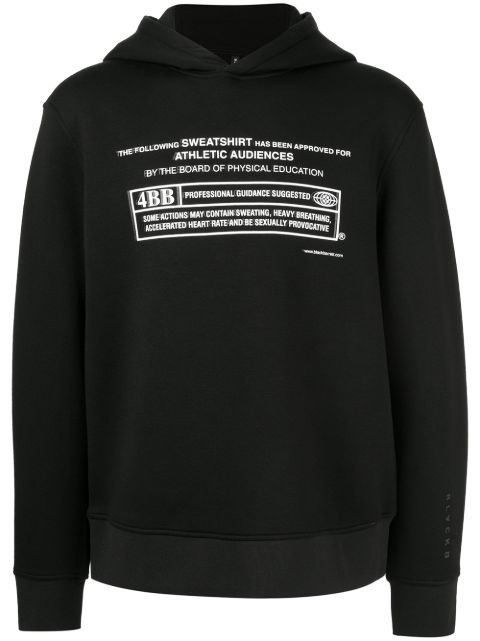 Blackbarrett Disclaimer Hoodie Farfetch Com