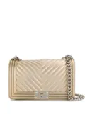 Marc Ellis foldover top chain crossbody bag - Gold