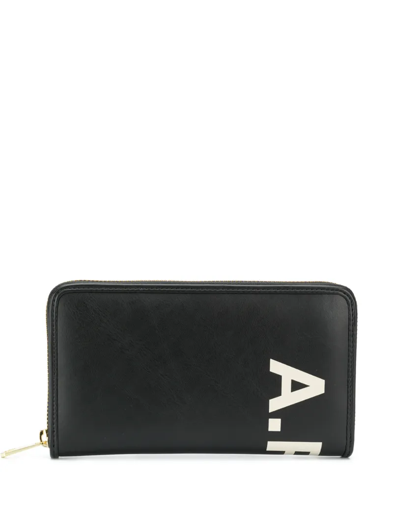 A.P.C. кошелек с логотипом
