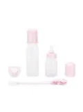 Emporio Armani Kids dummy and bottle set - Pink