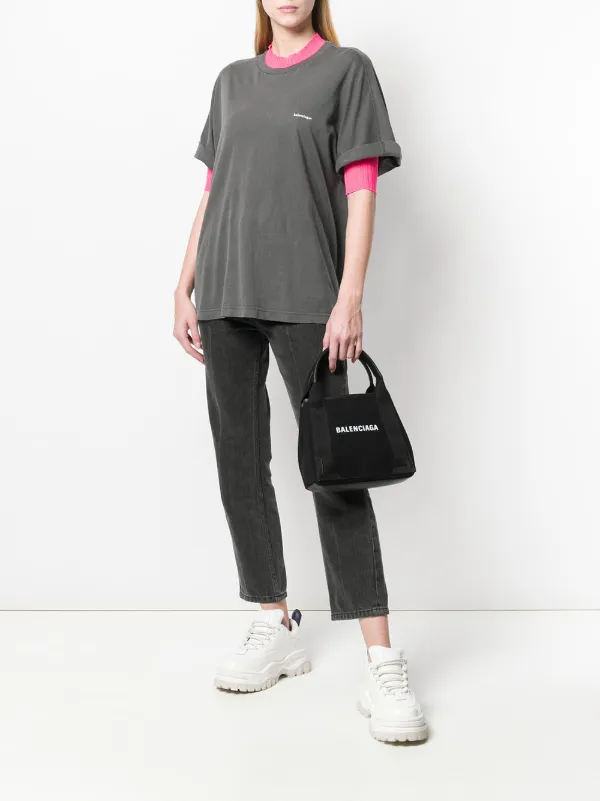 Balenciaga Cabas XSl Tote | Black | FARFETCH