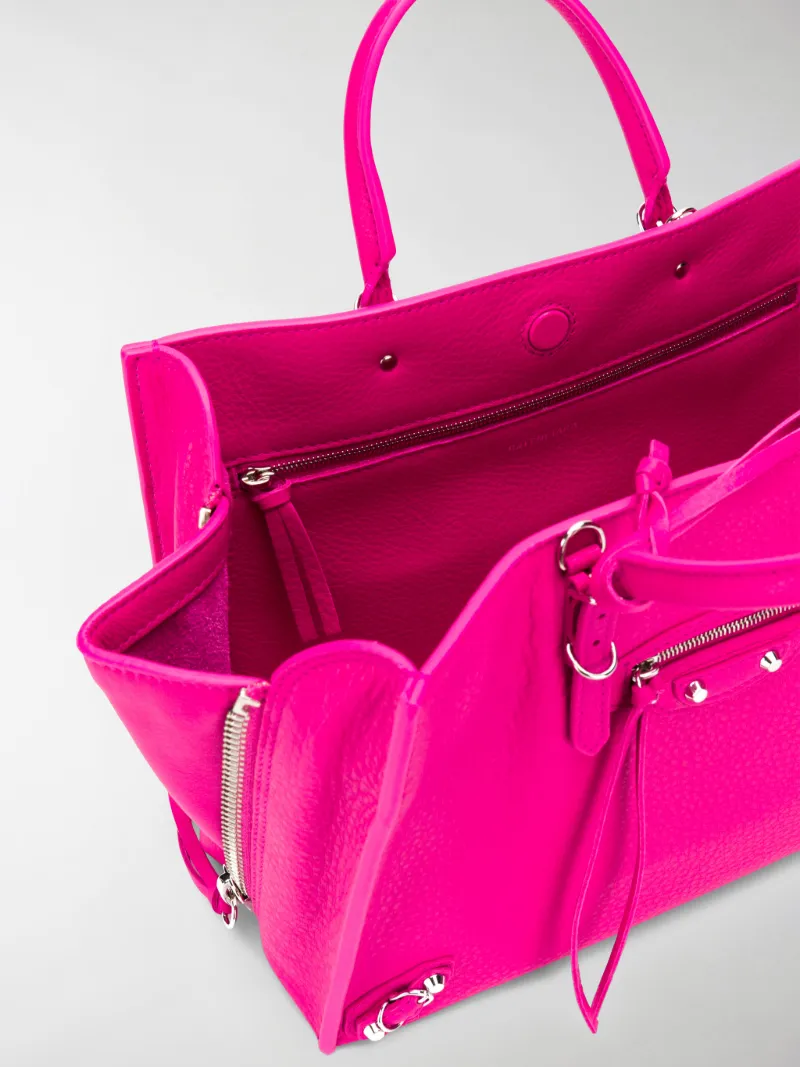 Balenciaga Papier A6 tote bag pink | MODES