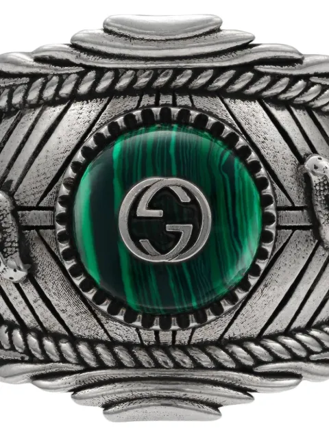 gucci slytherin ring