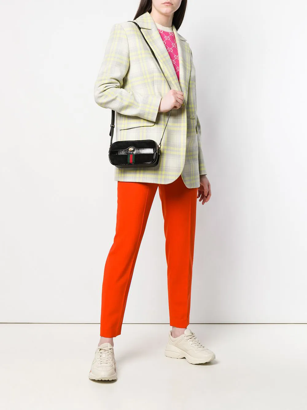 mini ophidia mini leather crossbody bag