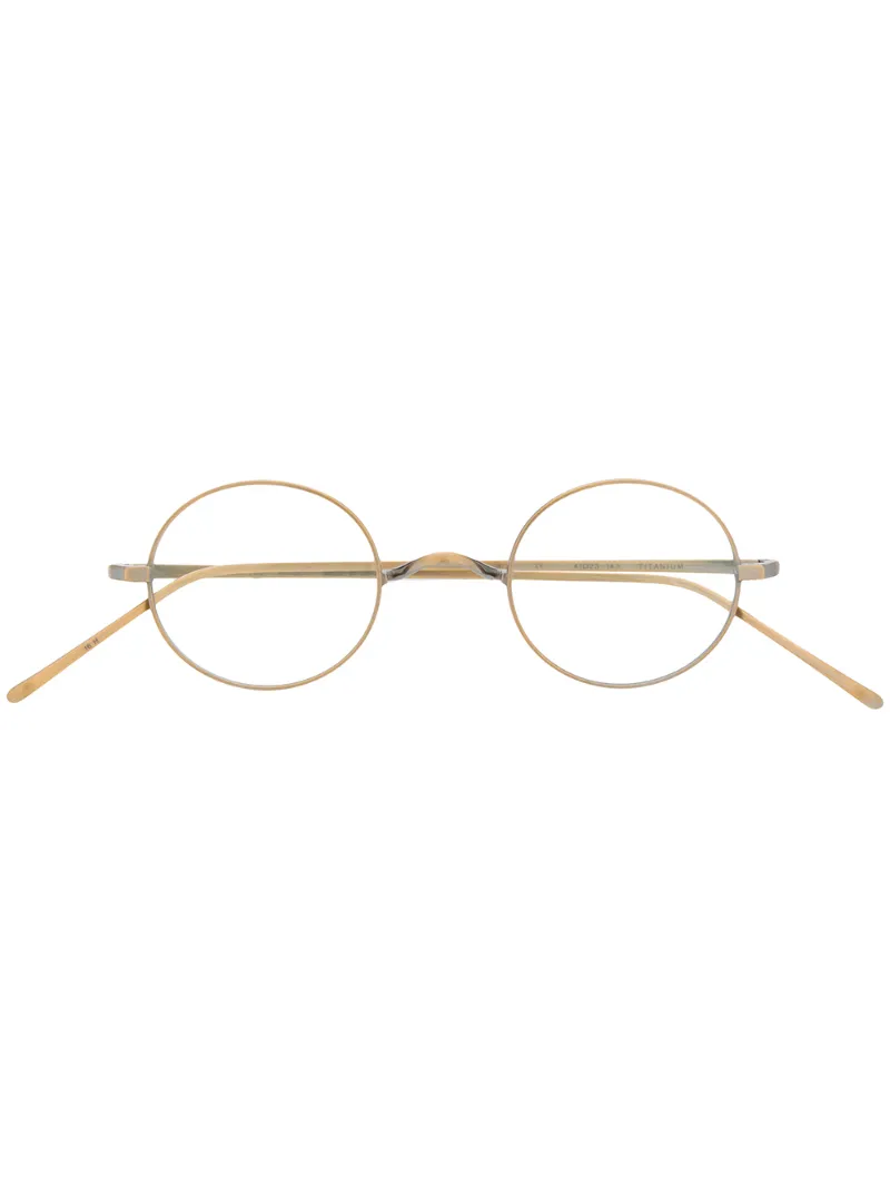 Kame Mannen round frame glasses