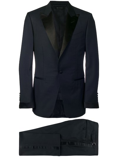 TOM FORD classic smoking suit blue | MODES