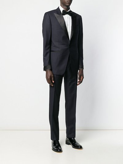 TOM FORD classic smoking suit blue | MODES