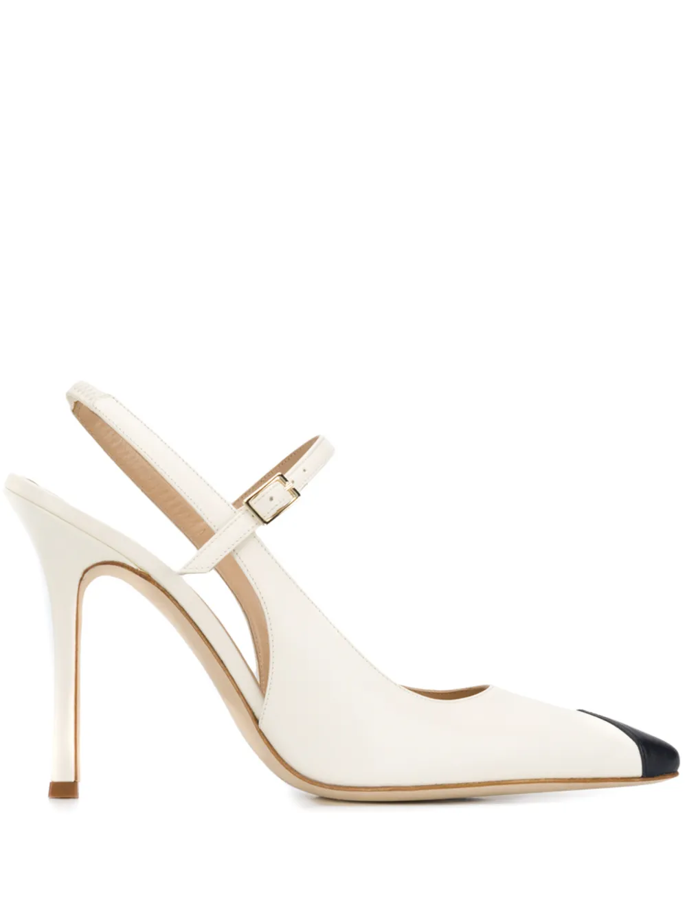 Alessandra Rich Pumps ALESSANDRA RICH PUMPS MIT SPITZER KAPPE - WEIß