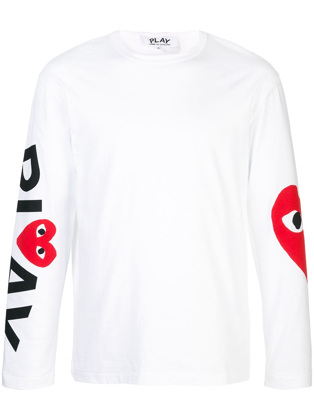 Image 1 of Comme Des Garçons Play t-shirt imprimé à manches longues