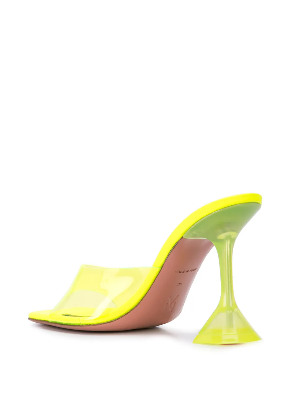 Amina Muaddi Lupita mules Yellow