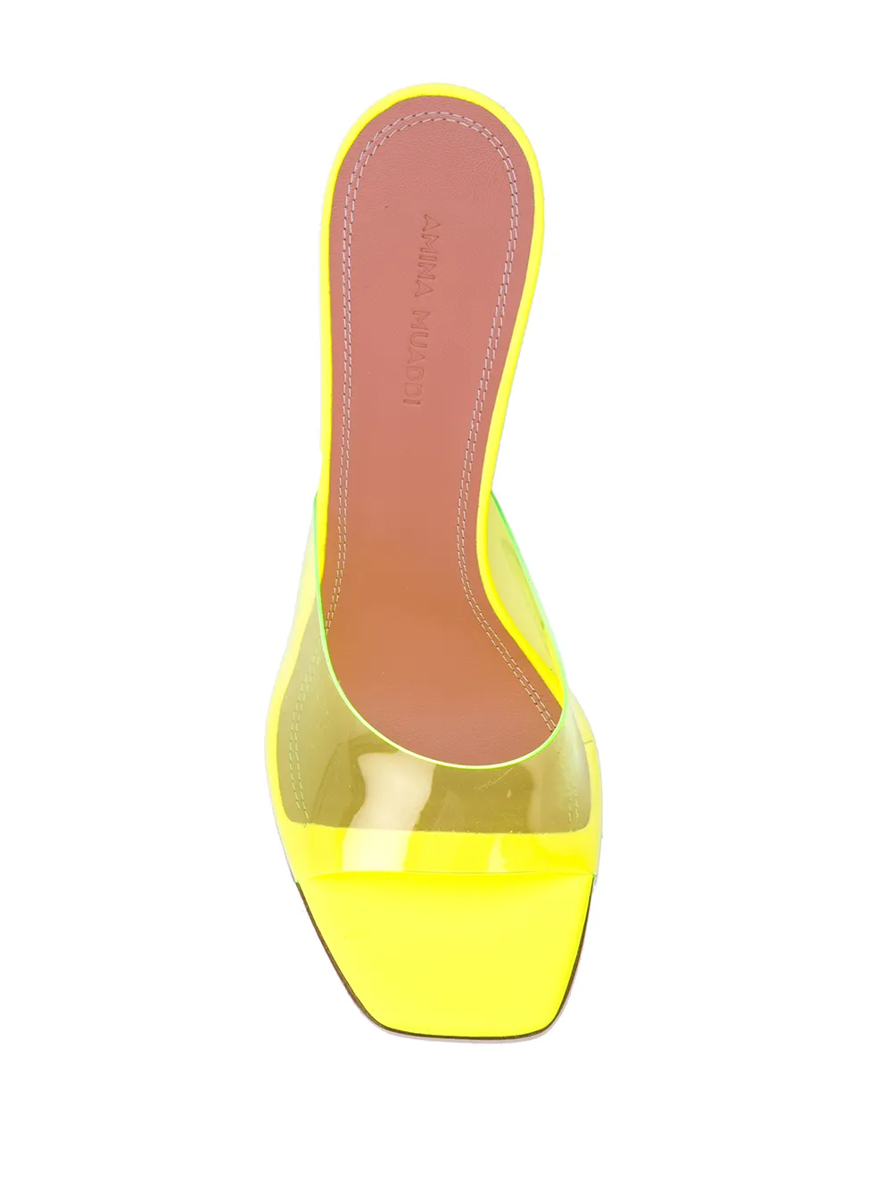 Amina Muaddi Lupita mules Yellow