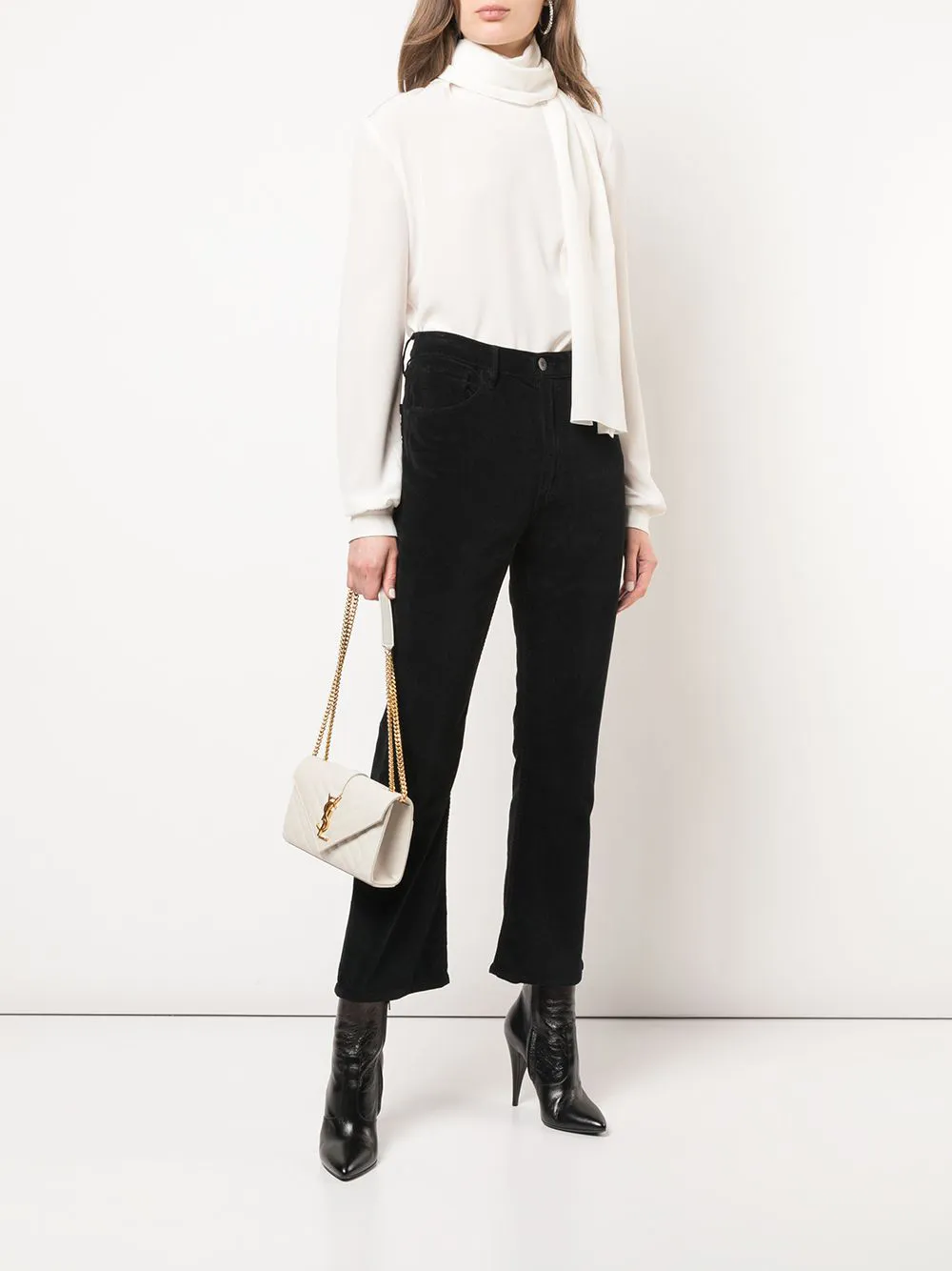 Image 2 of Saint Laurent small Envelope bag
