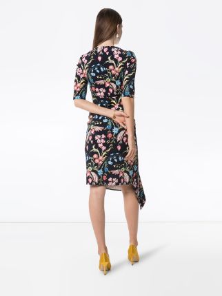 floral print cady dress展示图