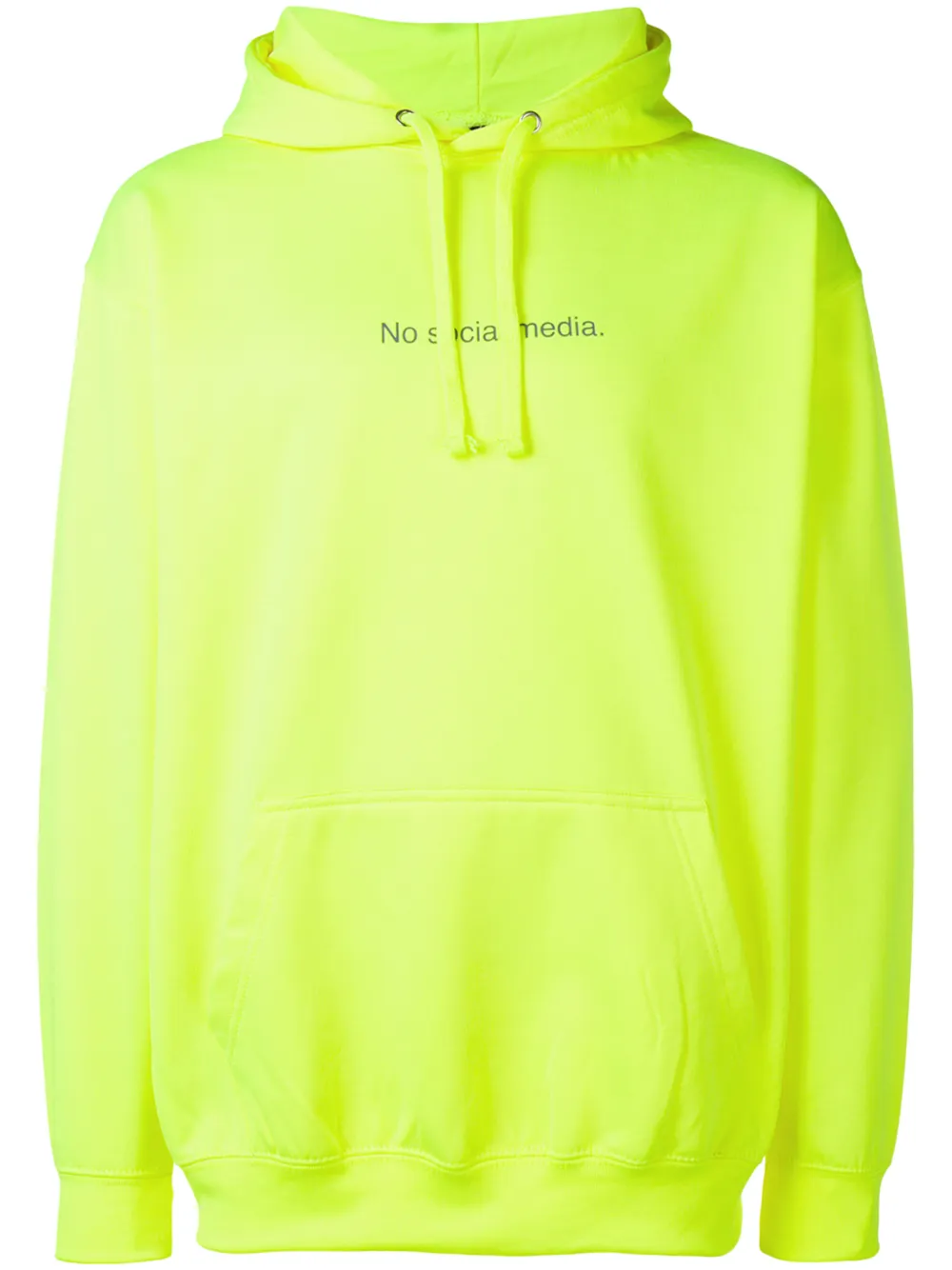 F.a.m.t. T-shirts F.A.M.T. SLOGAN HOODED SWEATSHIRT - YELLOW