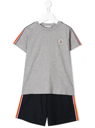 moncler shorts and t shirt set