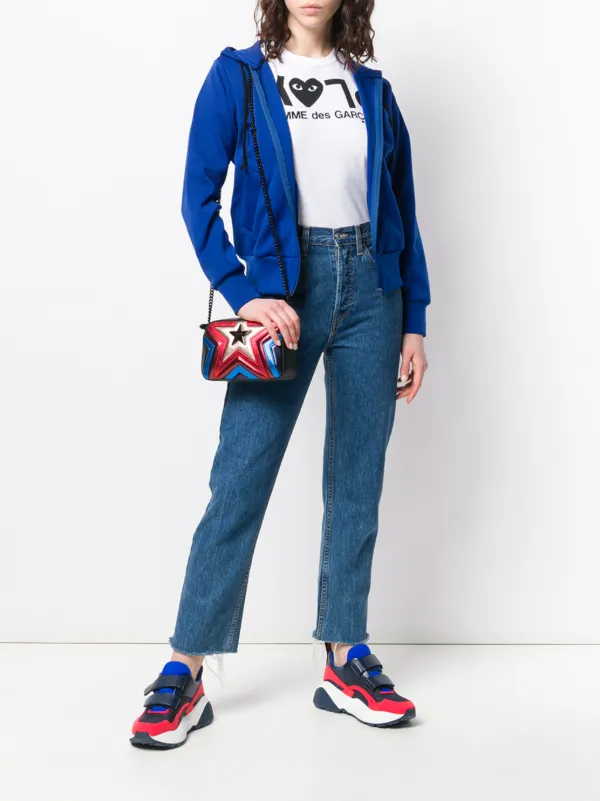 comme des garcons girl ファー ポケット付 Tシャツ comme des garcons girl ファー ポケット付 Tシャツ