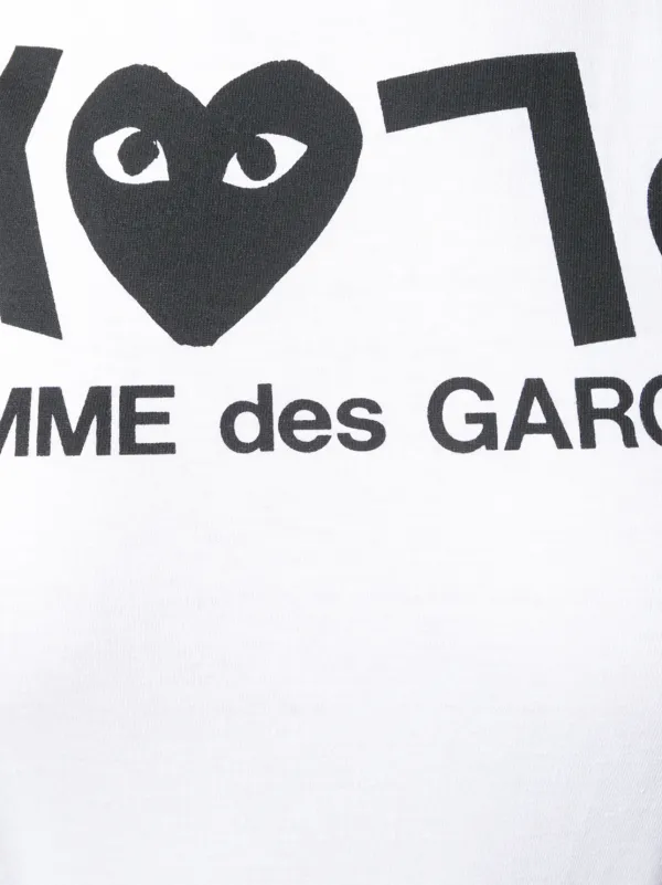 Comme Des Garçons Play ロゴ Tシャツ 通販 - FARFETCH