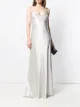 Image 2 of Galvan v-neck slip dress