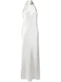 Galvan London Sienna dress - Silver