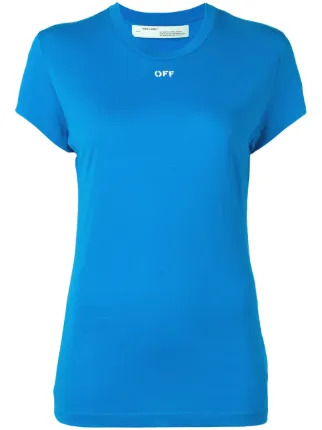 off white small logo t shirt