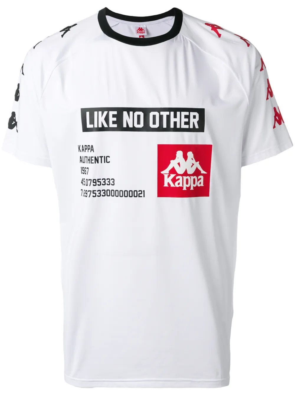 Kappa T-shirts KAPPA PRINTED T-SHIRT - WHITE