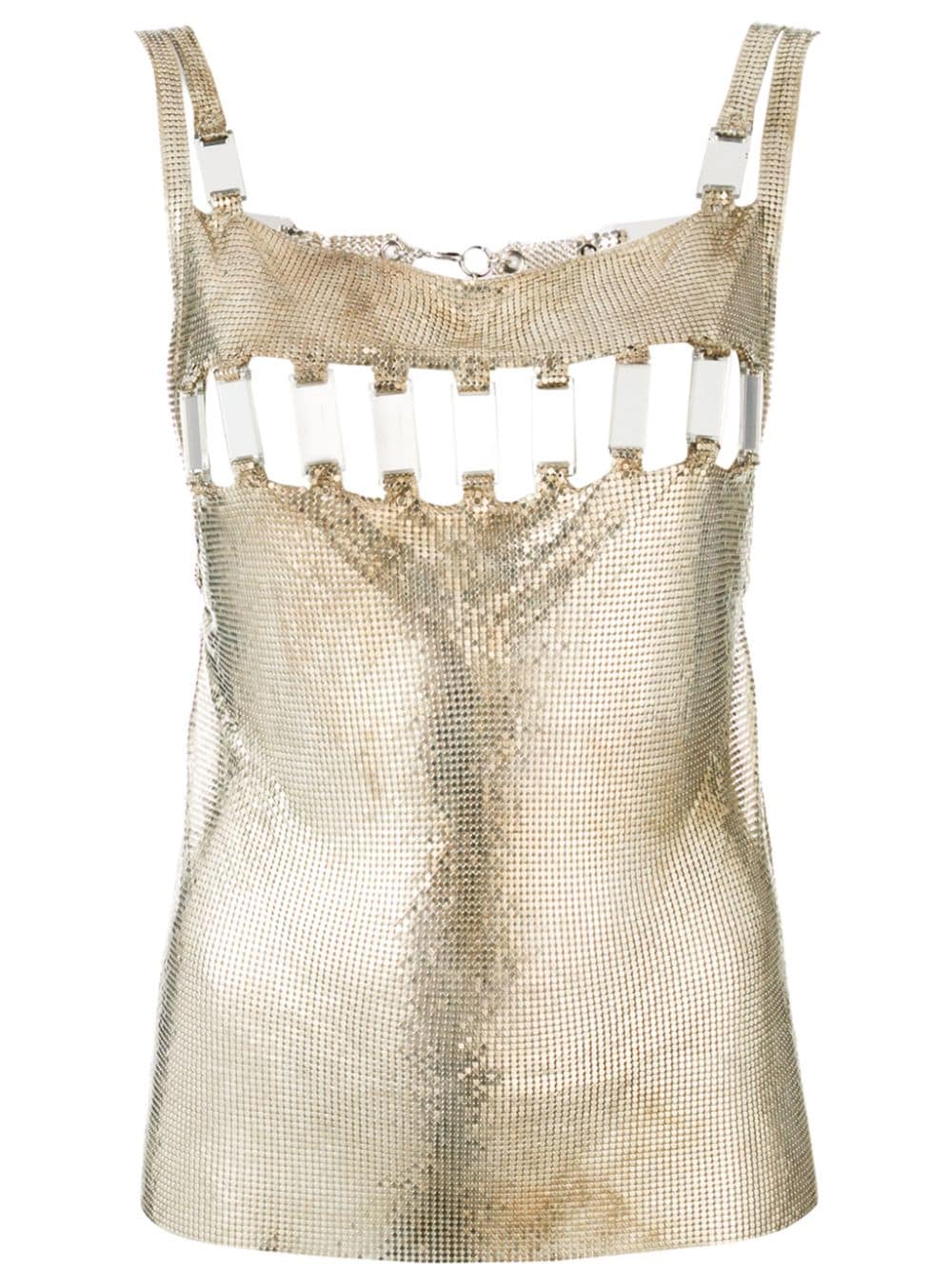 Image 1 of Paco Rabanne Pre-Owned 1990s Disco Mirror blouse