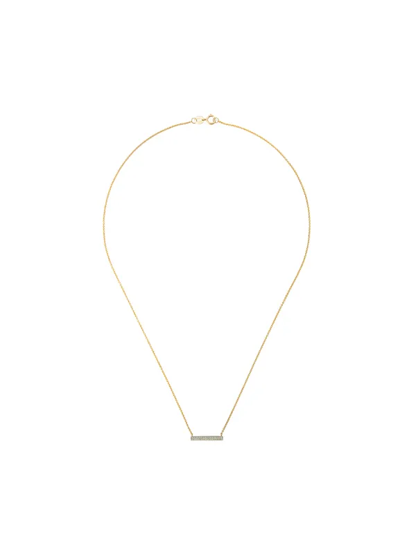 Dana Rebecca Designs 14kt Yellow Gold Sylvie Rose Diamond Bar - Sylvie Rose Diamond Bar Pendant Necklace Dana Rebecca Designs Dana Rebecca Designs 14kt Yellow Gold Sylvie Rose Diamond Bar - Sylvie Rose Diamond Bar Pendant Necklace Dana Rebecca Designs