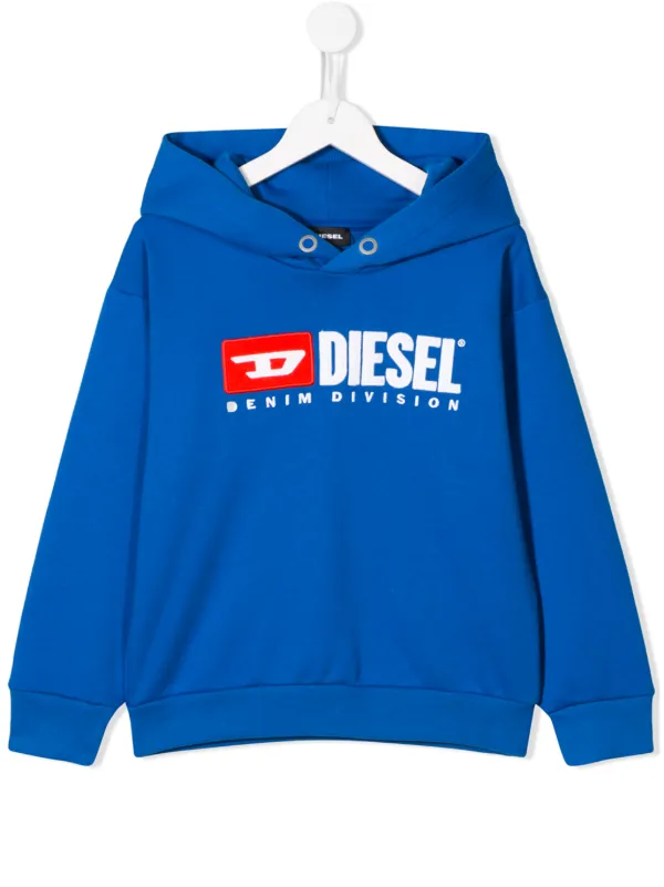 diesel blue hoodie