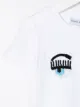Chiara Ferragni Kids تيشيرت بطبعة غمزة عين