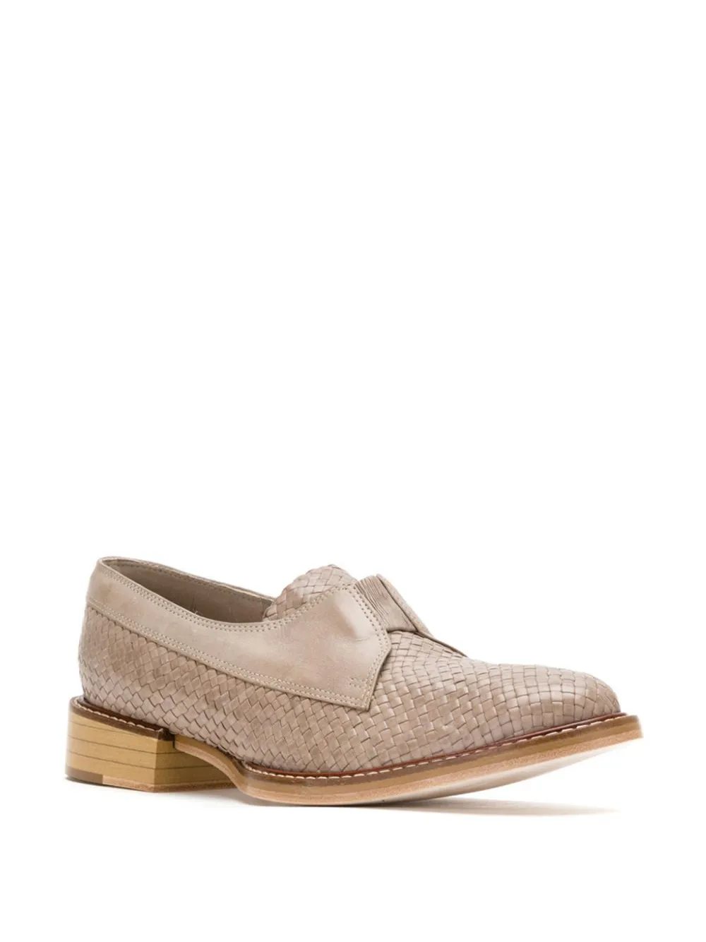  Sarah Chofakian Leather Loafers - Brown 